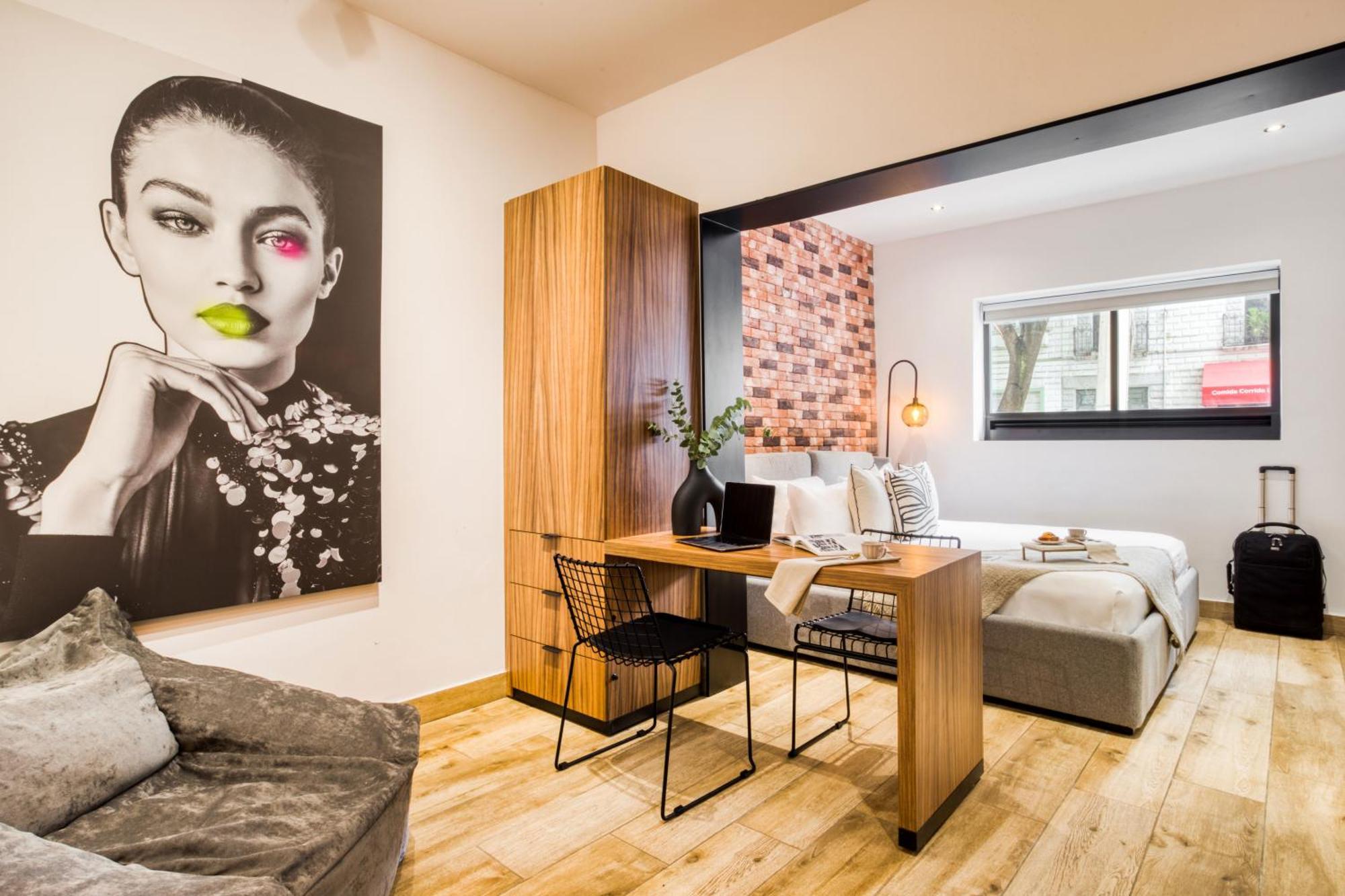 Uliv Roma Norte Mexiko-Stadt Zimmer foto